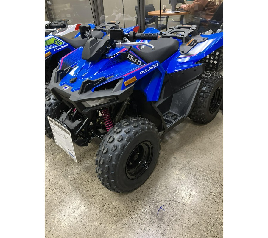 2024 Polaris Industries OUTLAW 70 EFI VELOCITY BLUE / FIERCE FUSCIA