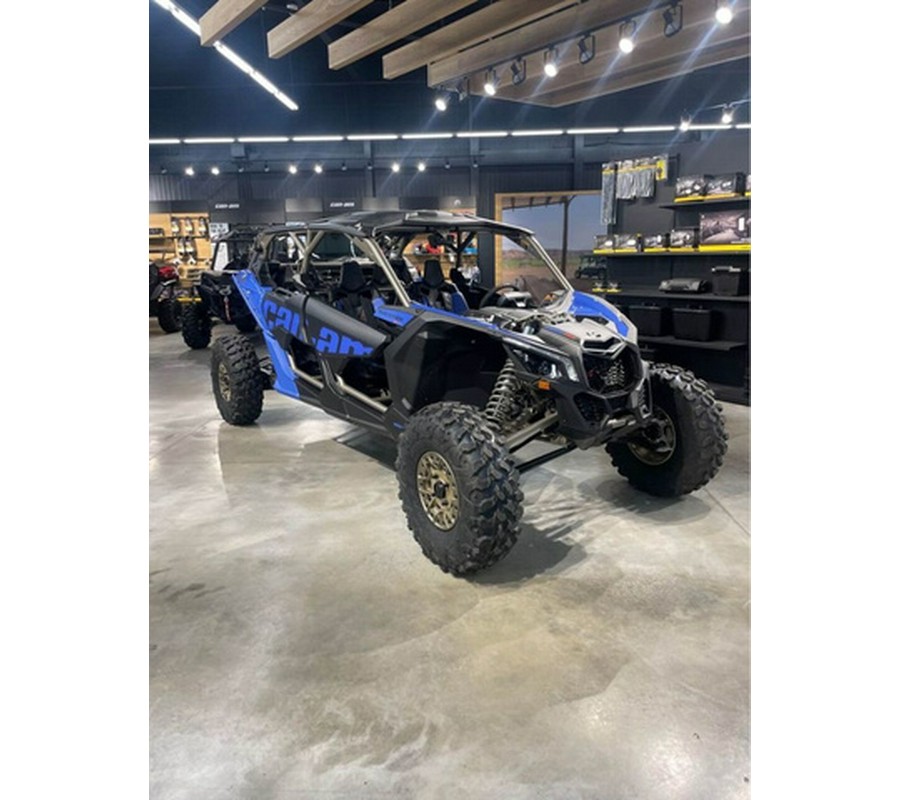 2024 Can-Am Maverick X3 MAX X Rs Turbo RR Dazzling Blue & Carb