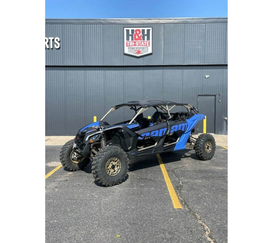 2024 Can-Am Maverick X3 MAX X Rs Turbo RR Dazzling Blue & Carb