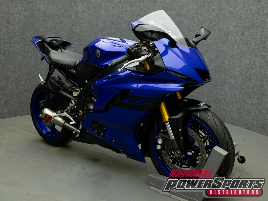 2018 YAMAHA YZFR6 600 W/ABS