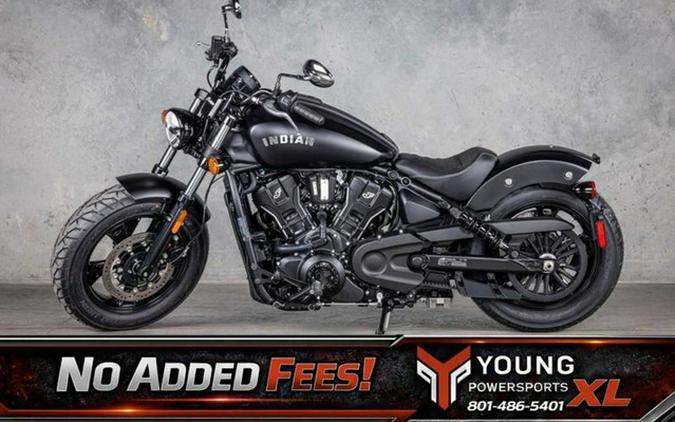 2026 Indian Scout Sixty Bobber Limited Black Smoke