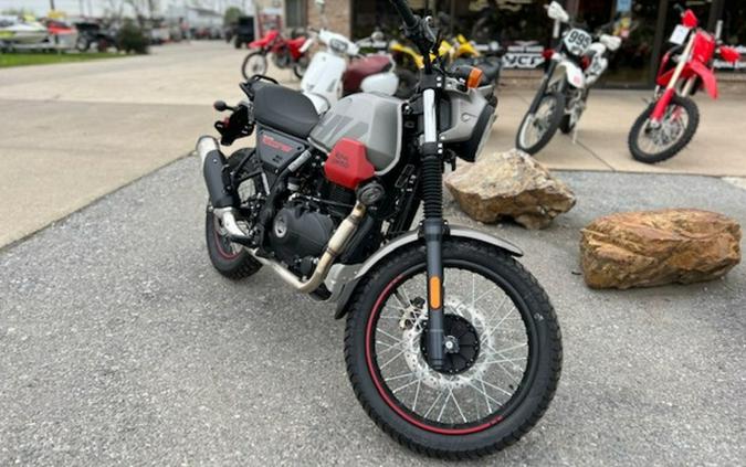 2023 Royal Enfield Scram 411 Graphite Red