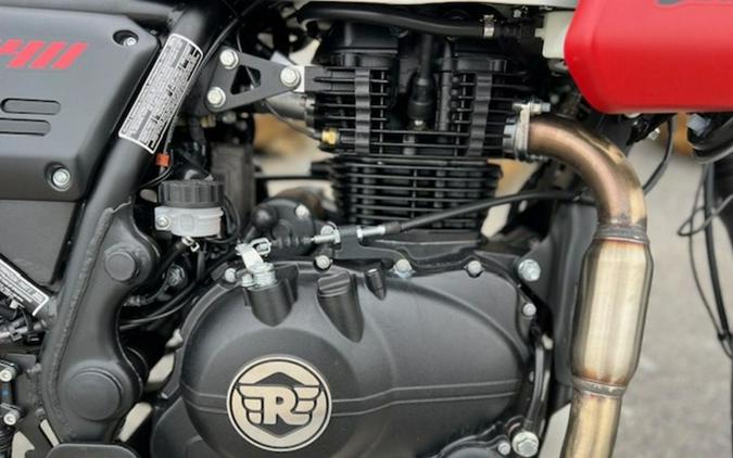 2023 Royal Enfield Scram 411 Graphite Red