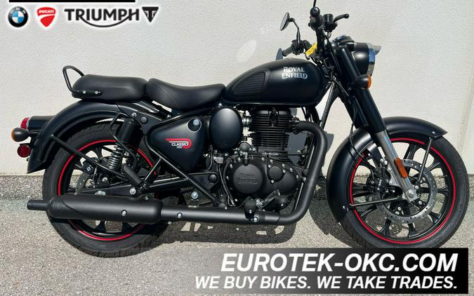 2023 Royal Enfield Classic 350 Dark Stealth Black