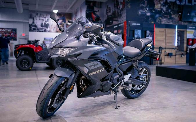 2024 Kawasaki Ninja® 650 Metallic Matte Dark Gray/Metallic Spark Black