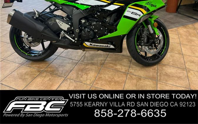 2025 Kawasaki Ninja ZX-6R KRT Edition
