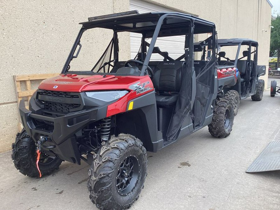 New 2025 POLARIS RANGER CREW XP 1000 PREMIUM SUNSET RED