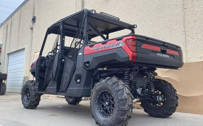 New 2025 POLARIS RANGER CREW XP 1000 PREMIUM SUNSET RED