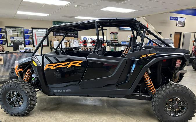 2024 Polaris Industries RZR XP 4 1000 ULTIMATE MATTE TITANIUM ONYX BLACK