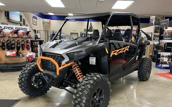 2024 Polaris Industries RZR XP 4 1000 ULTIMATE MATTE TITANIUM ONYX BLACK