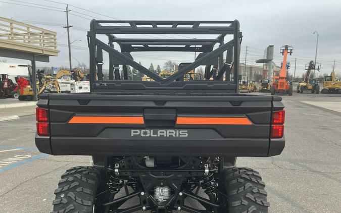 2024 Polaris Industries RANGER CREW XP 1000 PREMIUM SUPER GRAPHITE WITH ORANGE BURST ACCENTS