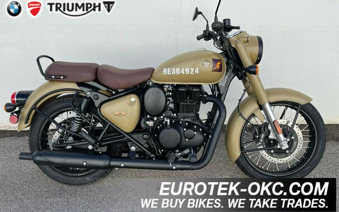 2023 Royal Enfield Classic 350 Signals Desert Sand