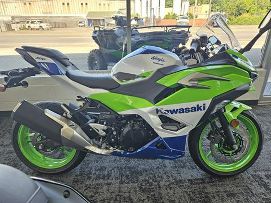 2024 Kawasaki Ninja 500 SE 40th Anniversary Edition ABS