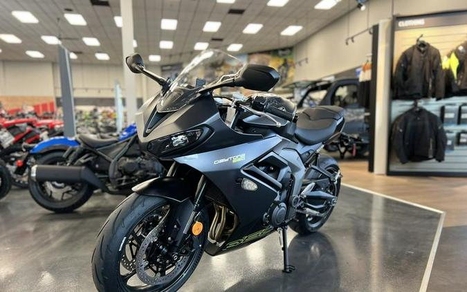 2025 Triumph Daytona 660 Satin Granite/Satin Black