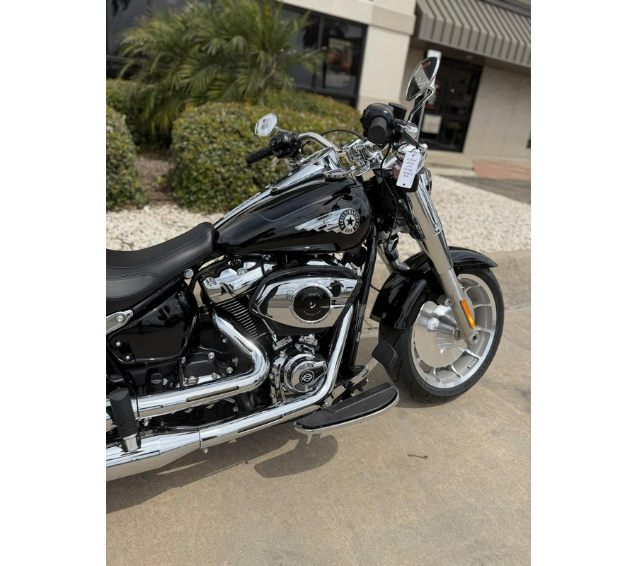 2026 Harley-Davidson Fat Boy VIVID BLACK