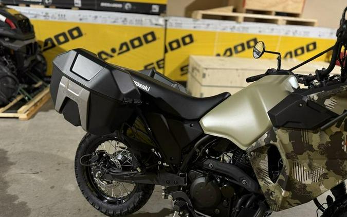 2026 Kawasaki KLR®650 Adventure ABS Cypher Camo Beige