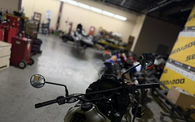 2026 Kawasaki KLR®650 Adventure ABS Cypher Camo Beige