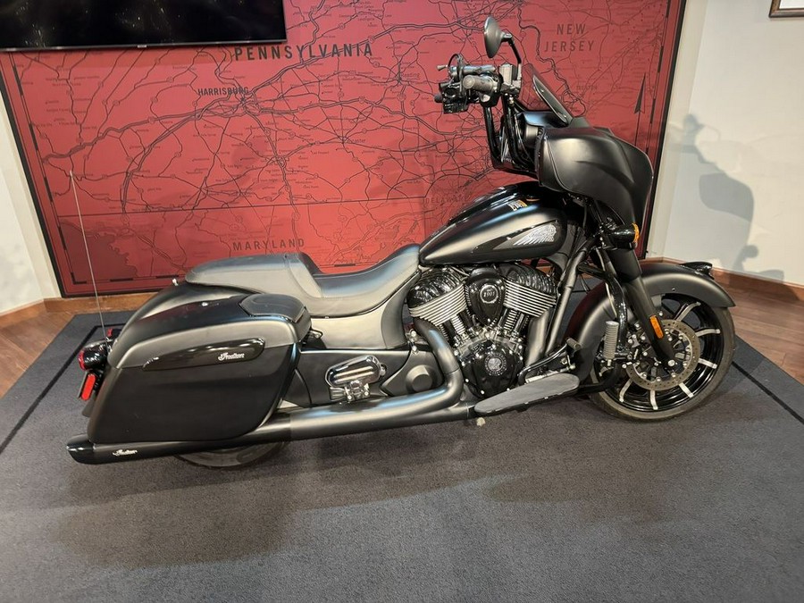 2021 Indian Motorcycle® Chieftain® Dark Horse® Thunder Black Smoke