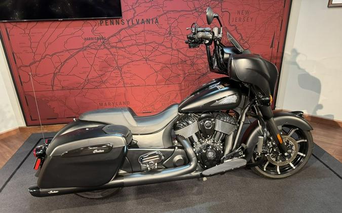 2021 Indian Motorcycle® Chieftain® Dark Horse® Thunder Black Smoke