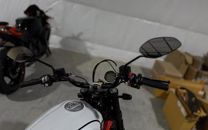 2023 Ducati Scrambler Urban Motard Star White Silk and Ducati GP ’19 Red