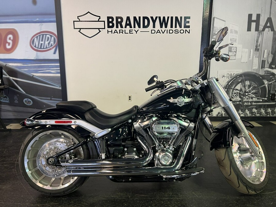 2020 Harley-Davidson Fat Boy 114 Vivid Black FLFBS