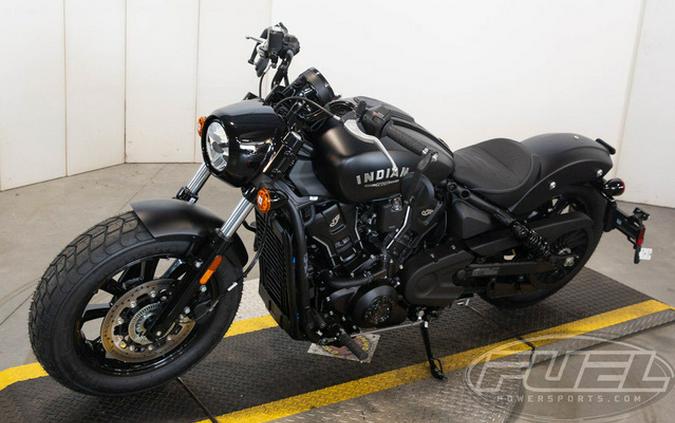 2025 Indian Scout Bobber Limited +Tech Black Metallic