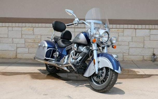 Used 2017 INDIAN MOTORCYCLE SPRINGFIELD BL SAPPHIRESTAR SILVER 49ST Base