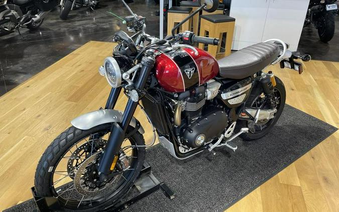 2023 Triumph Scrambler 1200 XC Carnival Red / Jet Black