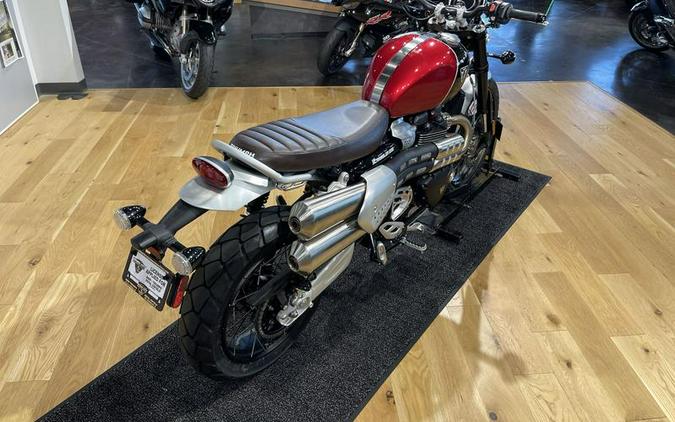 2023 Triumph Scrambler 1200 XC Carnival Red / Jet Black