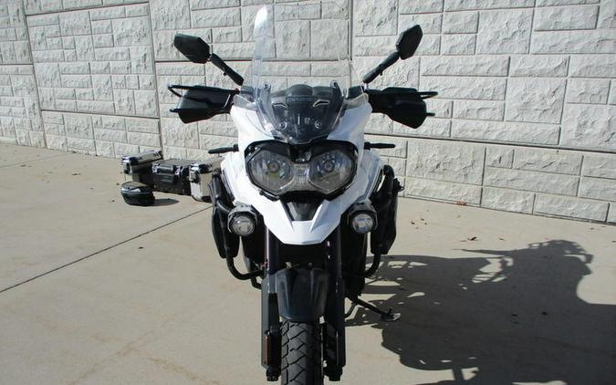 2017 Triumph Tiger Explorer XRT Crystal White