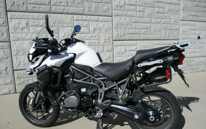 2017 Triumph Tiger Explorer XRT Crystal White