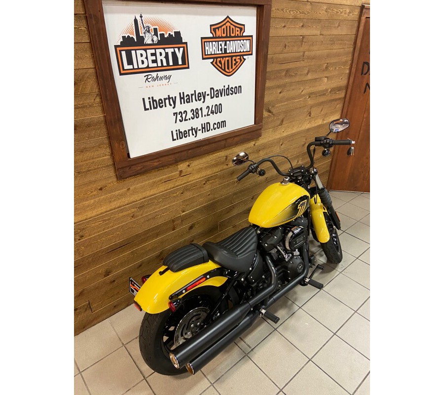 2023 Harley-Davidson Street Bob 114 Industrial Yellow FXBBS