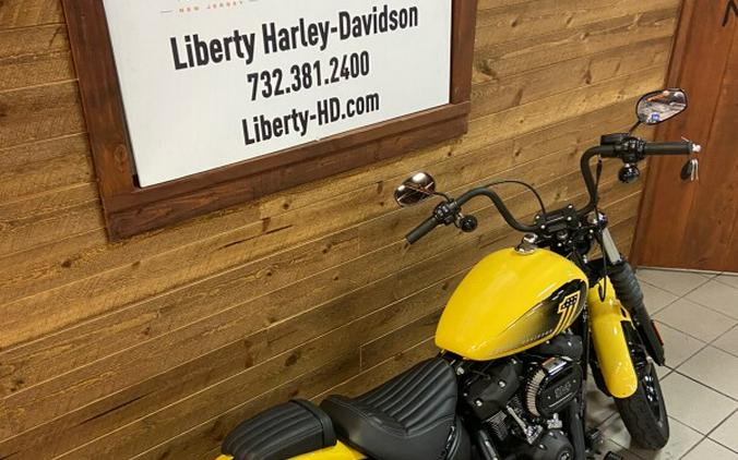 2023 Harley-Davidson Street Bob 114 Industrial Yellow FXBBS