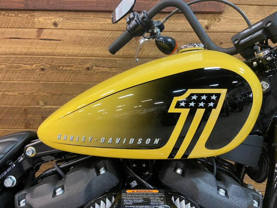 2023 Harley-Davidson Street Bob 114 Industrial Yellow FXBBS