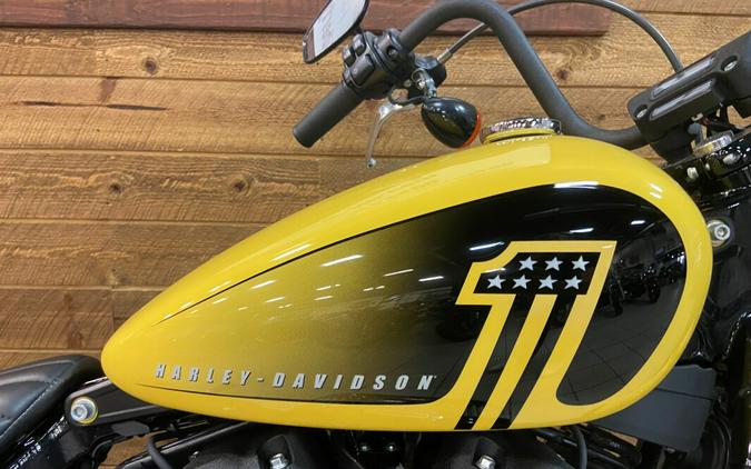 2023 Harley-Davidson Street Bob 114 Industrial Yellow FXBBS