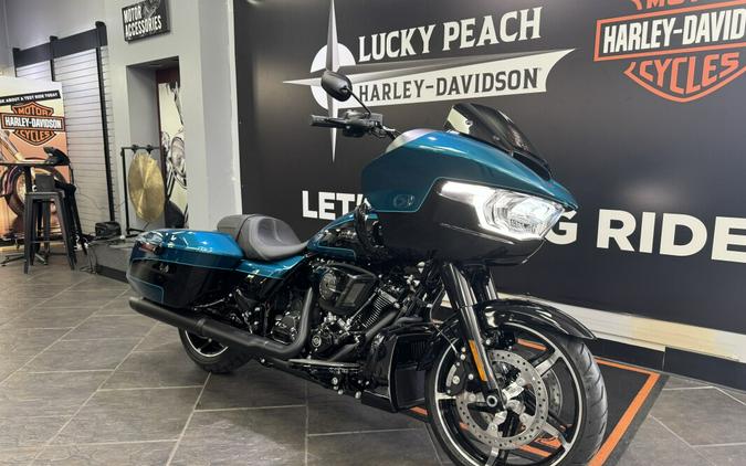 2026 Harley-Davidson® Road Glide® Teal Thunder / Vivid Black Black Trim