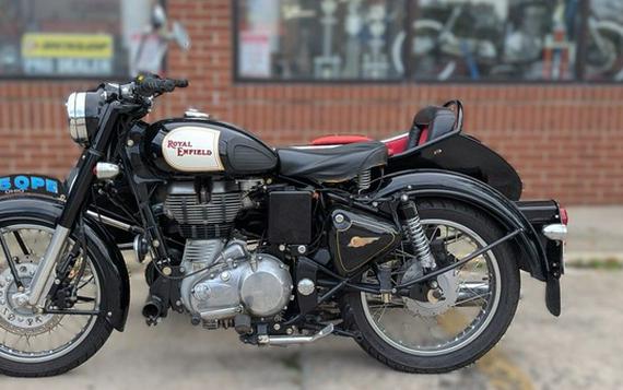 2009 Royal Enfield C5 Classic With Matching Sidecar