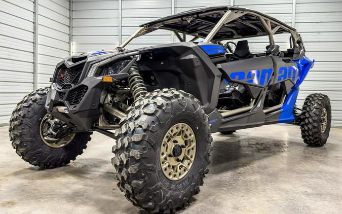 2024 Can-Am® Maverick X3 MAX X rs Turbo RR with Smart-Shox Dazzling Blue & Carbon Black