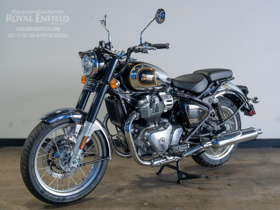 2026 Royal Enfield Classic 650 Black Chrome