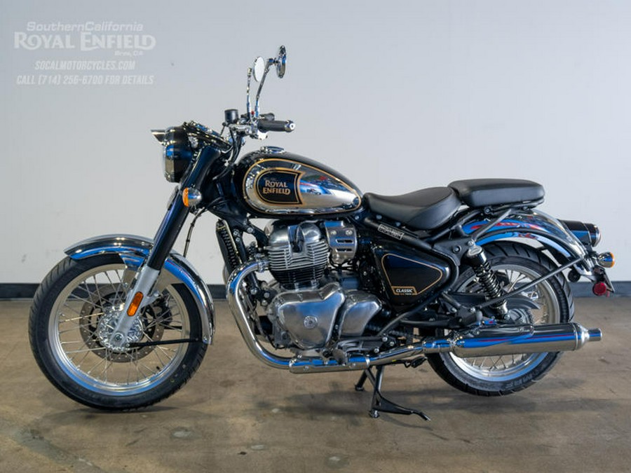 2026 Royal Enfield Classic 650 Black Chrome