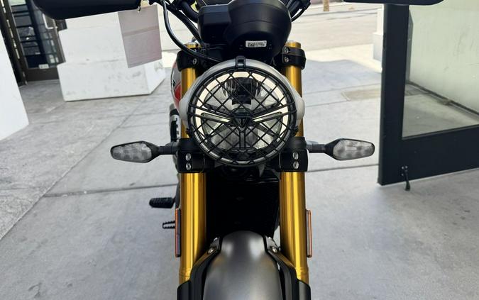 2026 Triumph Scrambler 400 X Baja Orange/Aluminium