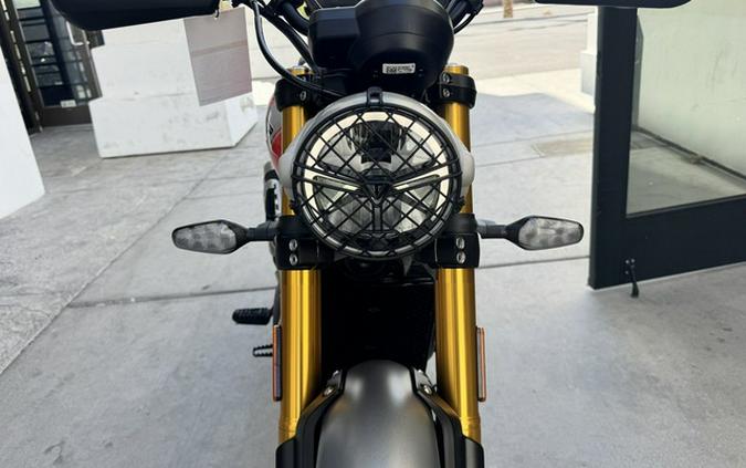 2026 Triumph Scrambler 400 X Baja OrangeAluminium