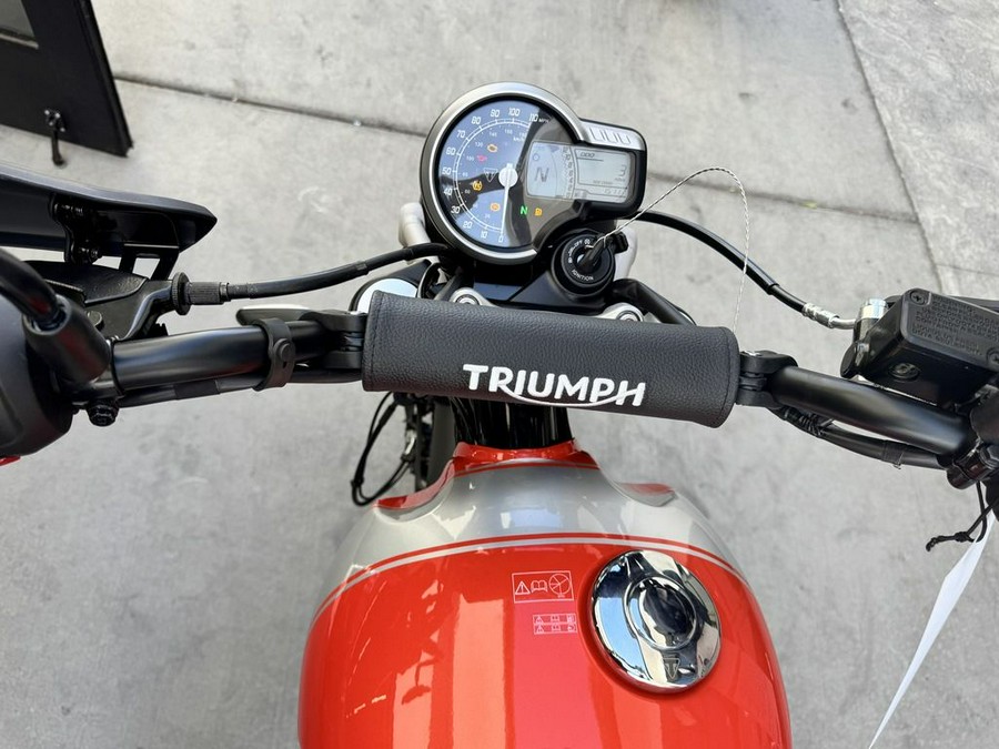 2026 Triumph Scrambler 400 X Baja Orange/Aluminium