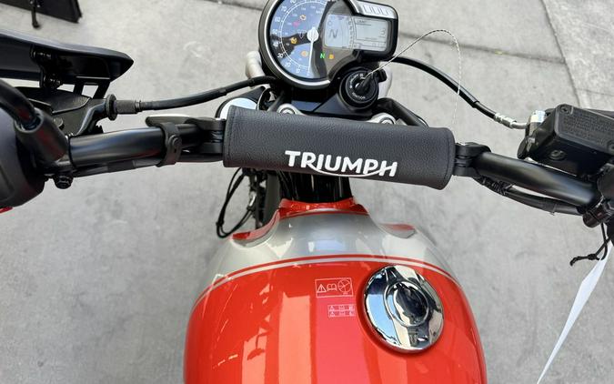 2026 Triumph Scrambler 400 X Baja Orange/Aluminium