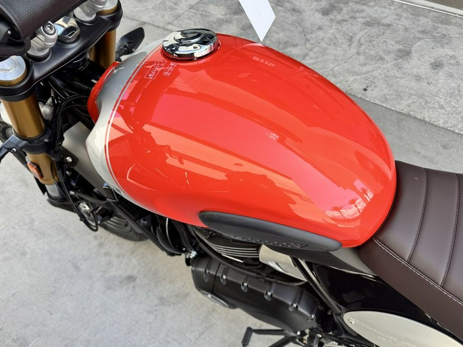 2026 Triumph Scrambler 400 X Baja Orange/Aluminium