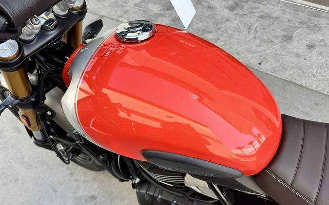 2026 Triumph Scrambler 400 X Baja Orange/Aluminium