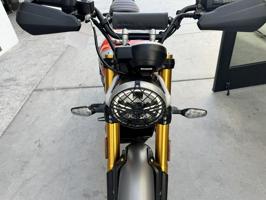 2026 Triumph Scrambler 400 X Baja Orange/Aluminium