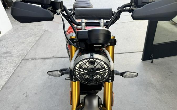 2026 Triumph Scrambler 400 X Baja Orange/Aluminium
