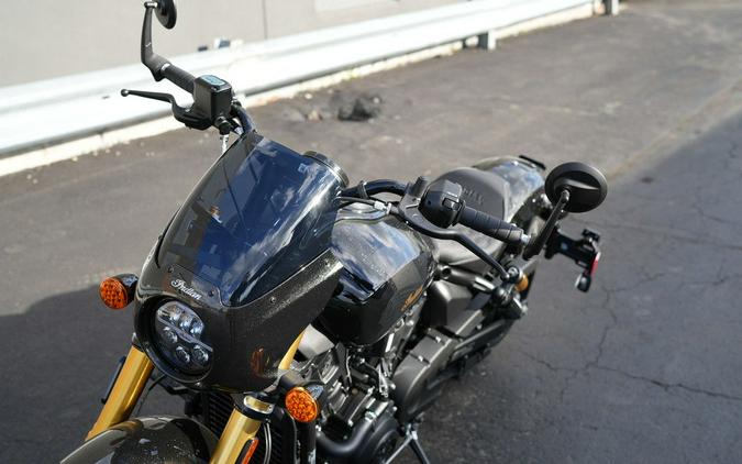 2026 Indian Motorcycle 101 Scout Black Crystal with Super Graphite