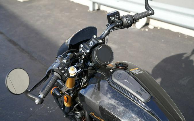 2026 Indian Motorcycle 101 Scout Black Crystal with Super Graphite